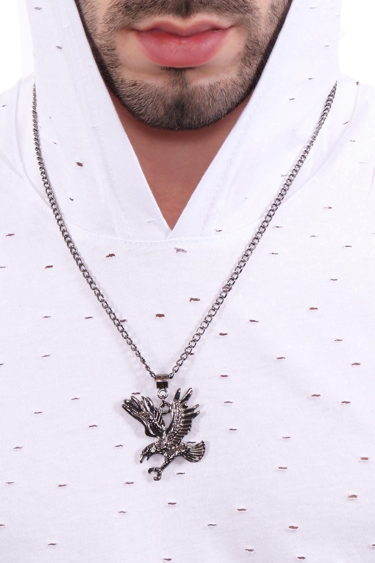 Mens deals eagle pendant