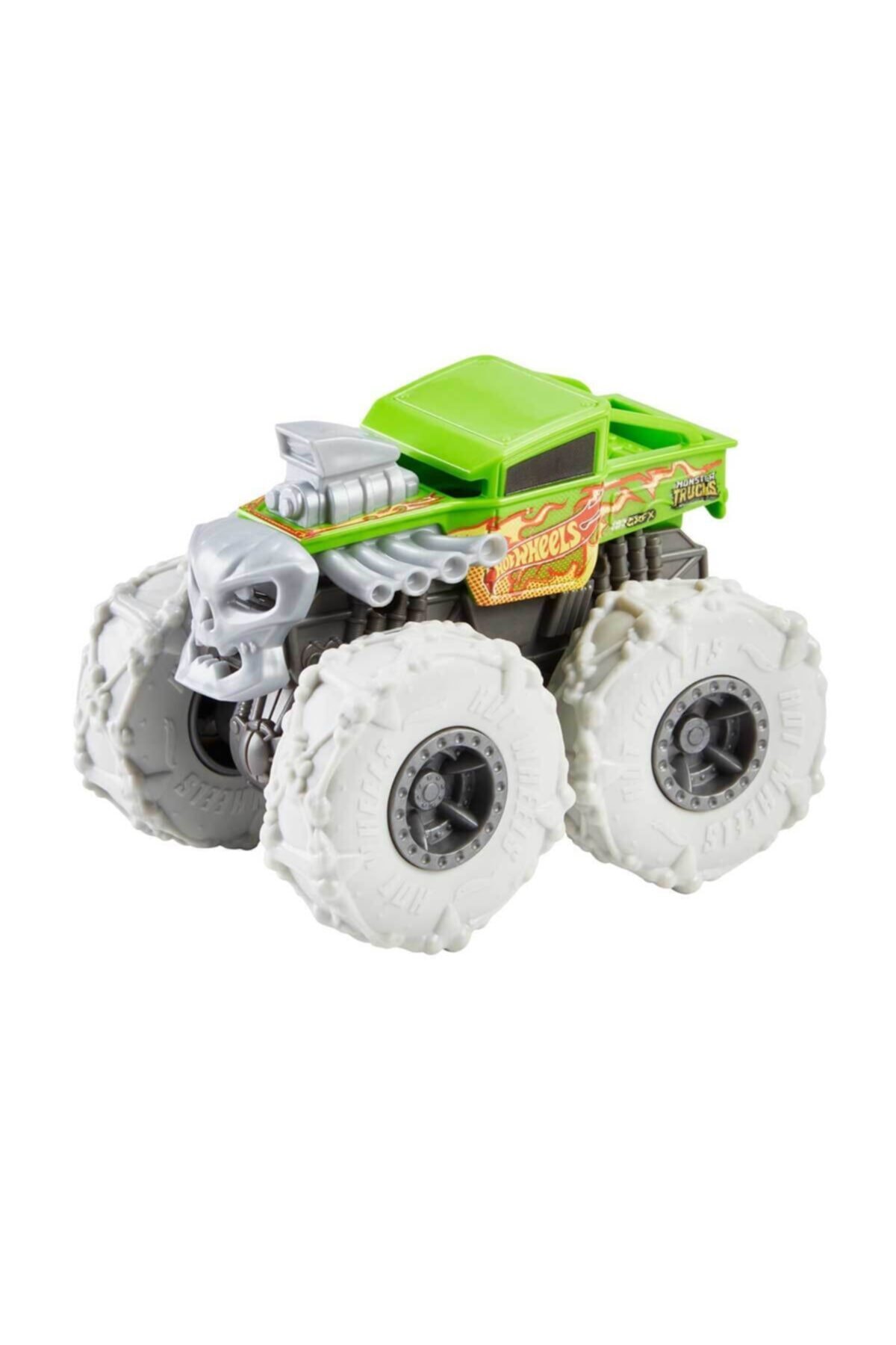HOT WHEELS Monster Trucks Çek Bırak Arabalar Gvk37 - Bone Shaker Yeşil fotoğrafı 2 (önizleme)