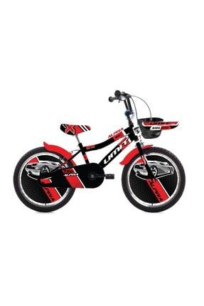 Siyah Kırmızı 20 Jant Alpina Bmx V Fren Çocuk Bisikleti 2047 Ümit 2047 Siyah*Kırm.