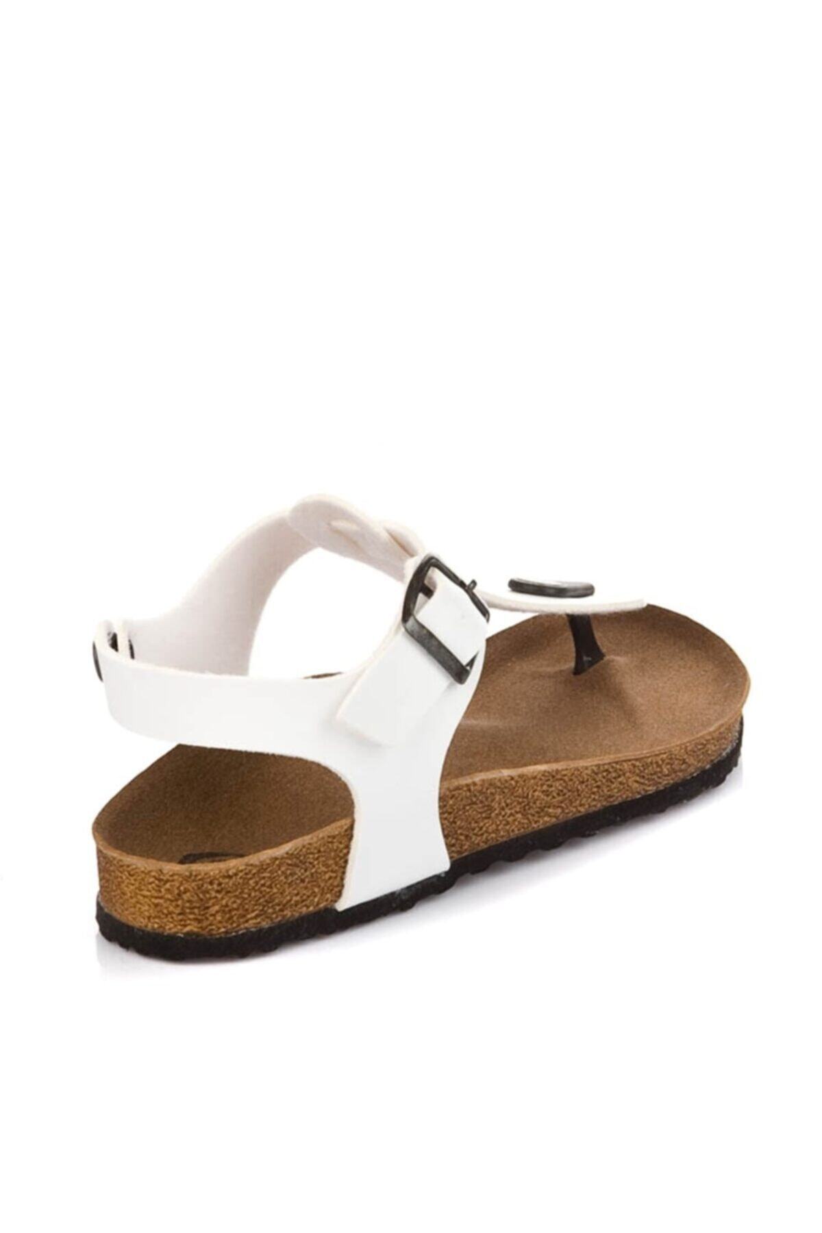 Fox Shoes-Sandale de damă albe B777805009 4