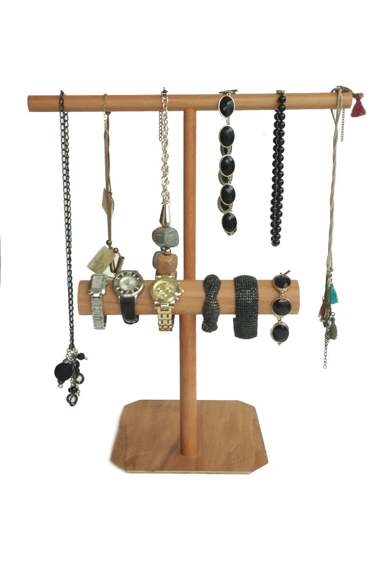 ULDEMART Wooden Jewelry Hanger 40 cm Trendyol