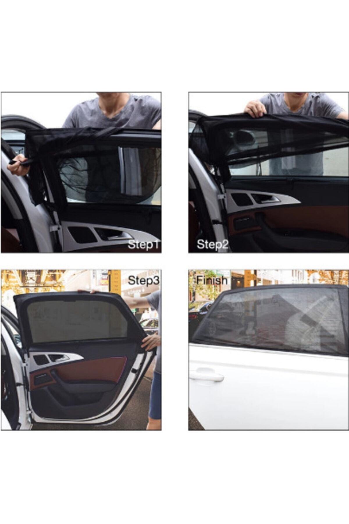 Ankaflex Araba Yan Cam Güneşliği 2 Adet fotoğrafı 2 (önizleme)