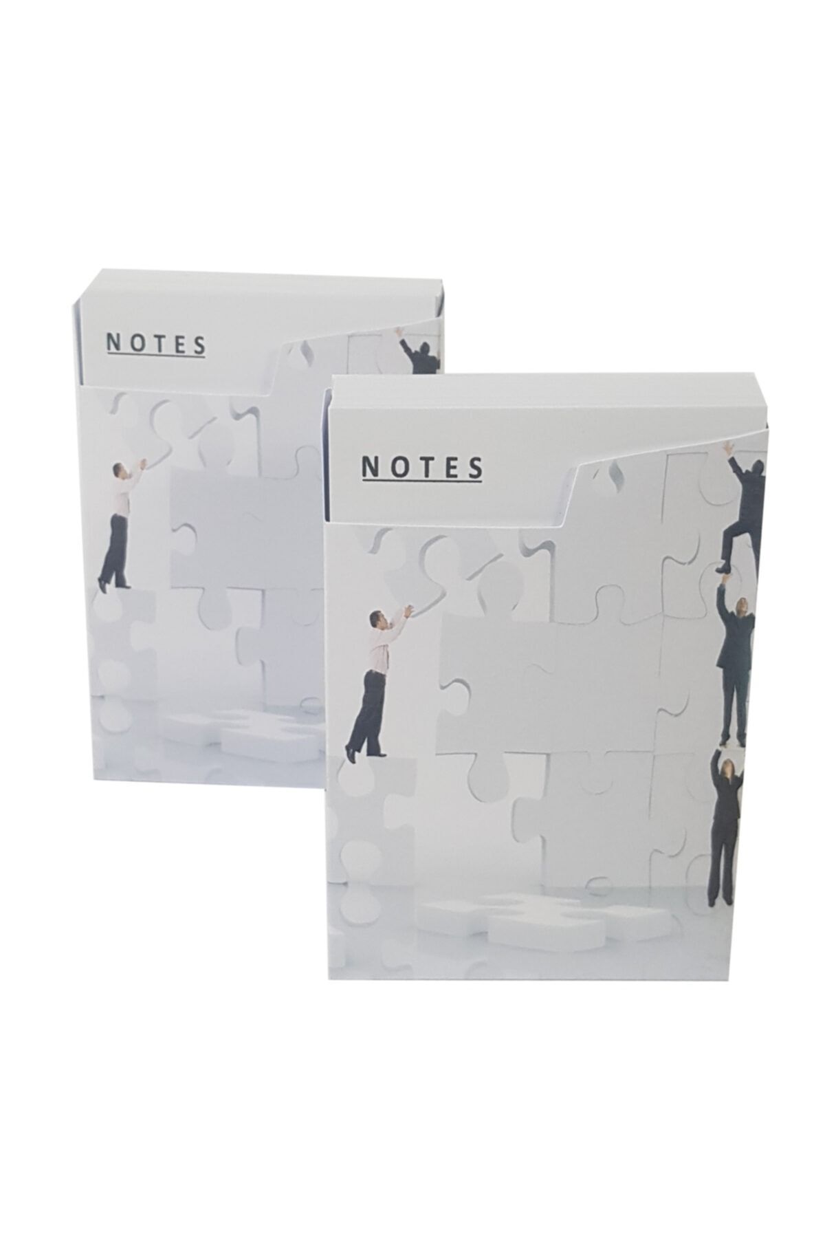 cabuk baskı-8x12 Cm Puzzle Printed Memo Pad 2 Pieces 2