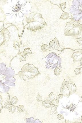 Zümrüt Esmeralda 5642 Geniş Çiçek Desen Duvar Kağıdı (5,33 M²) ZE-5642