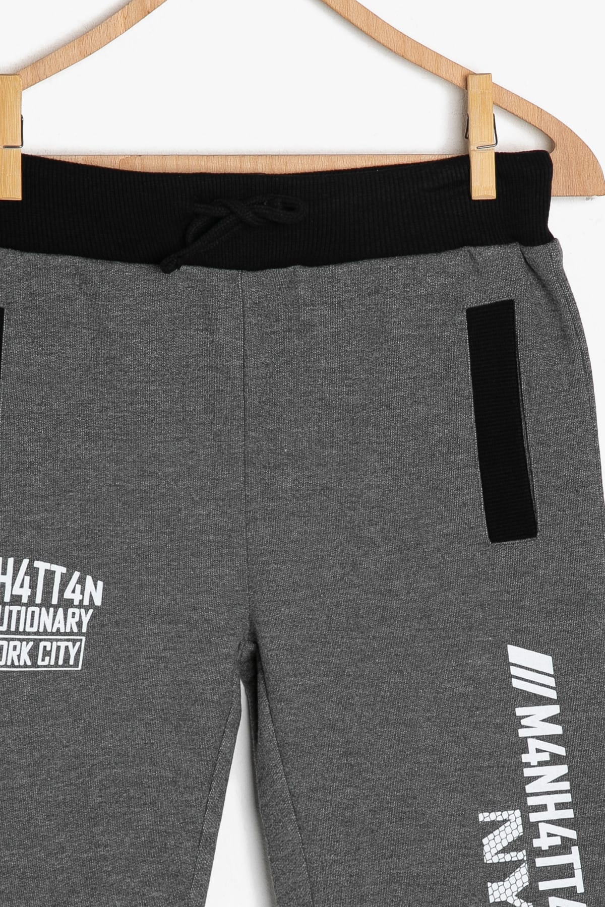 شورت و شلوارک پسرانه خاکستری کوتونKoton | 9YKB46915OK اورجینال - تصویر 3