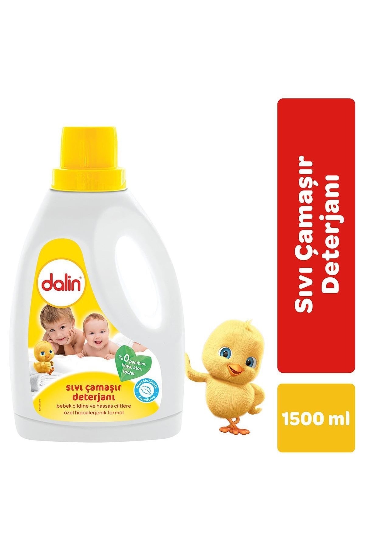 Dalin Sıvı Çamaşır Yumuşatıcısı 1500ml Bahar Ninnisi+düş Bahçesi 1500m+sıvı Çamaşır Deterjanı 1500ml fotoğrafı 2 (önizleme)