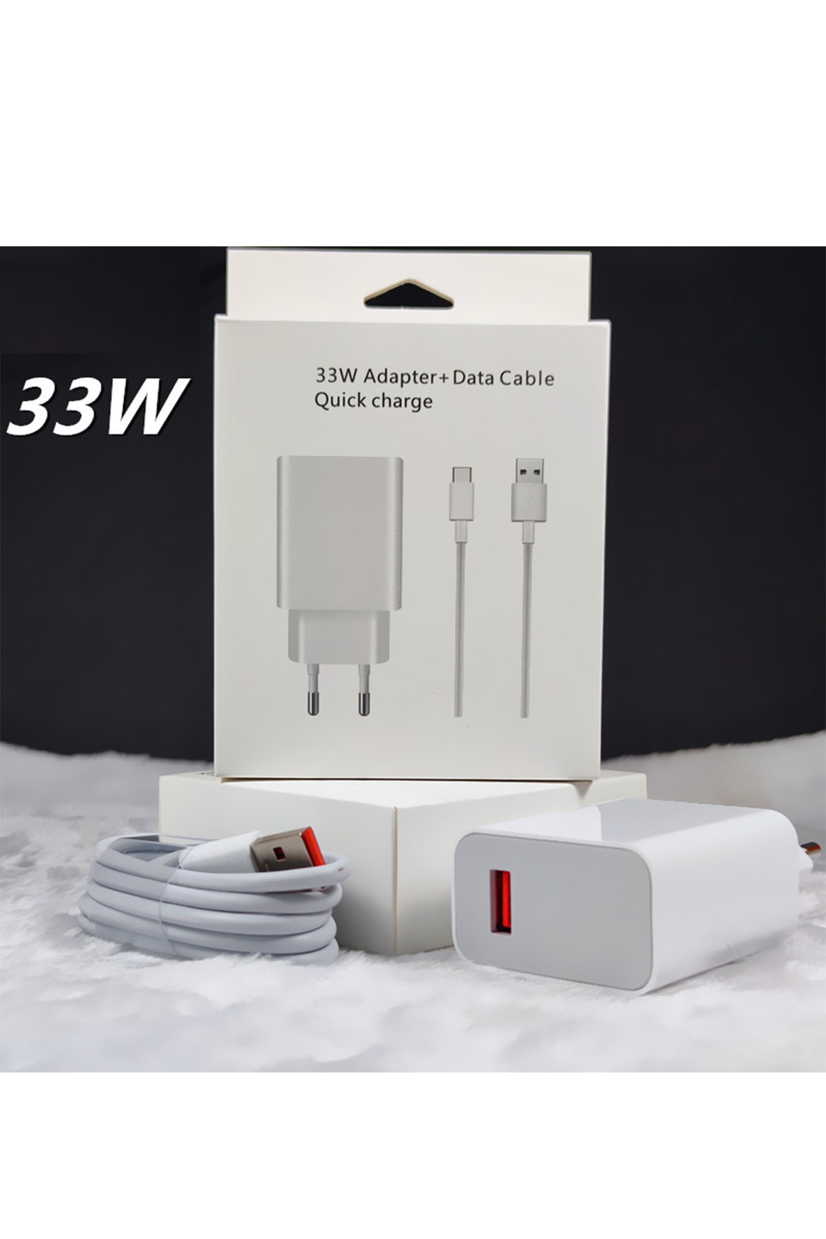 Xiaomi Redmi Note 11s (8gb · 128gb) Compatible 33 Watt Fast Charger + Cable Set 33w Charger