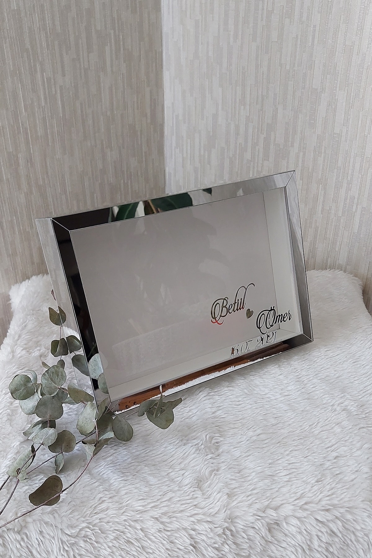 21x30 Cm Memorial Frame! White Ground Rose Box! New Trend Moment Framework