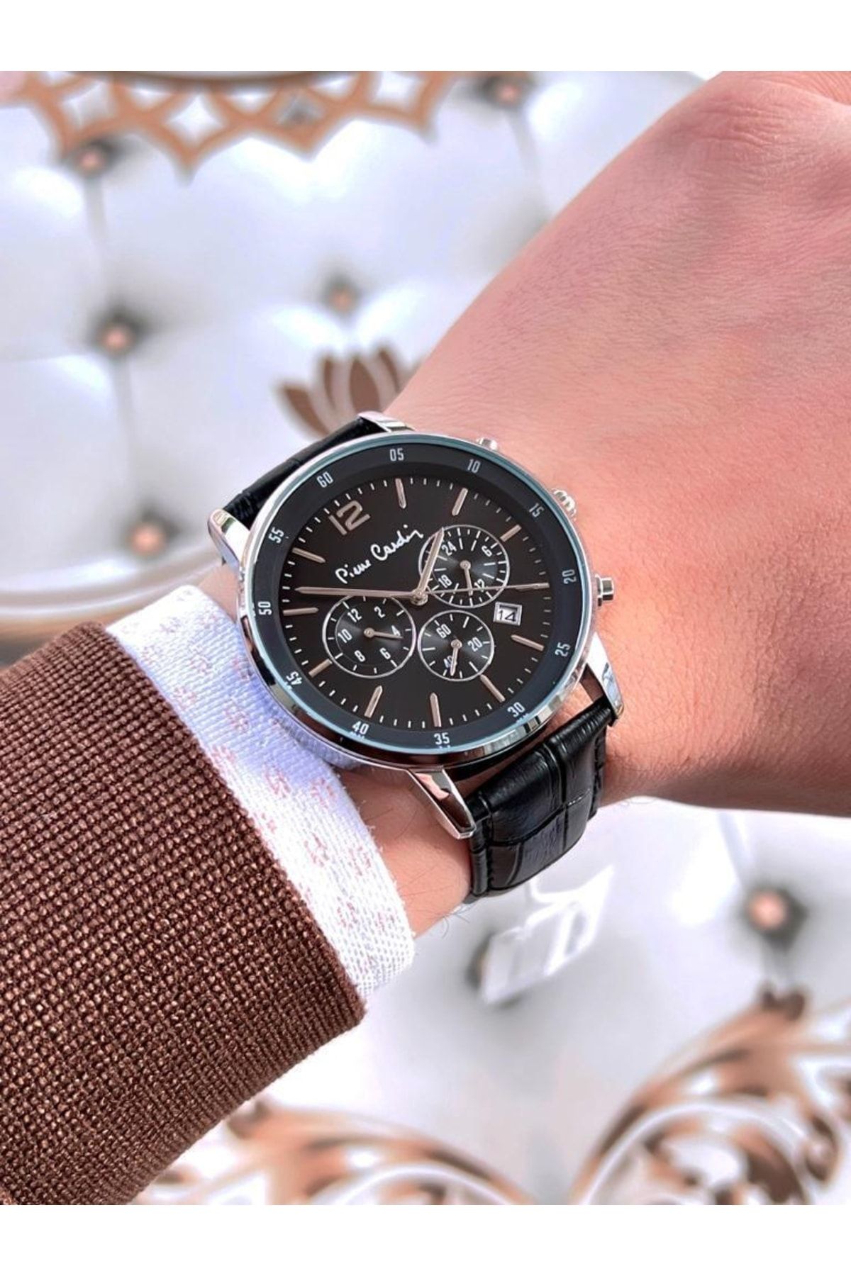Pierre Cardin Watch Black Black