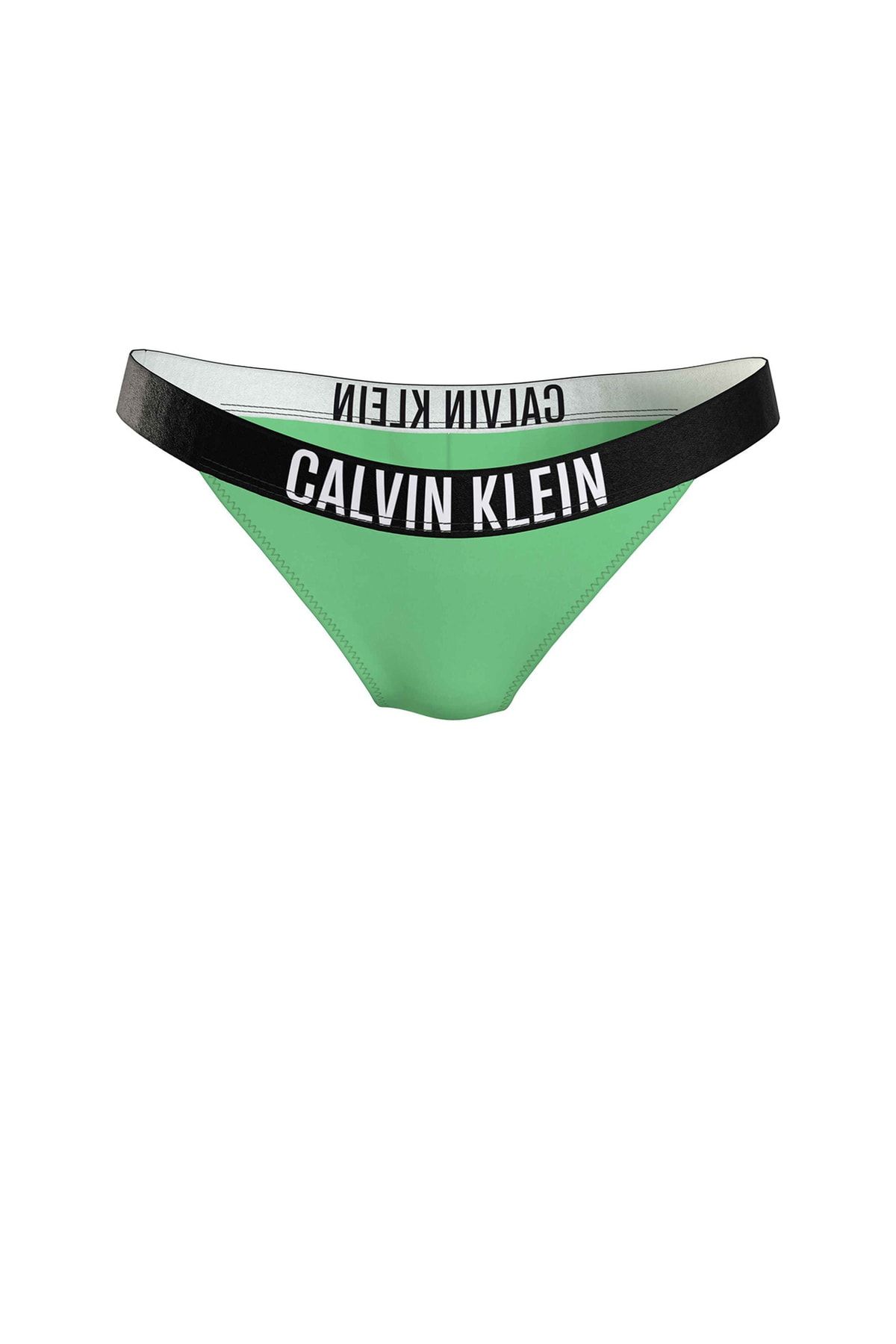 Green calvin klein bikini top