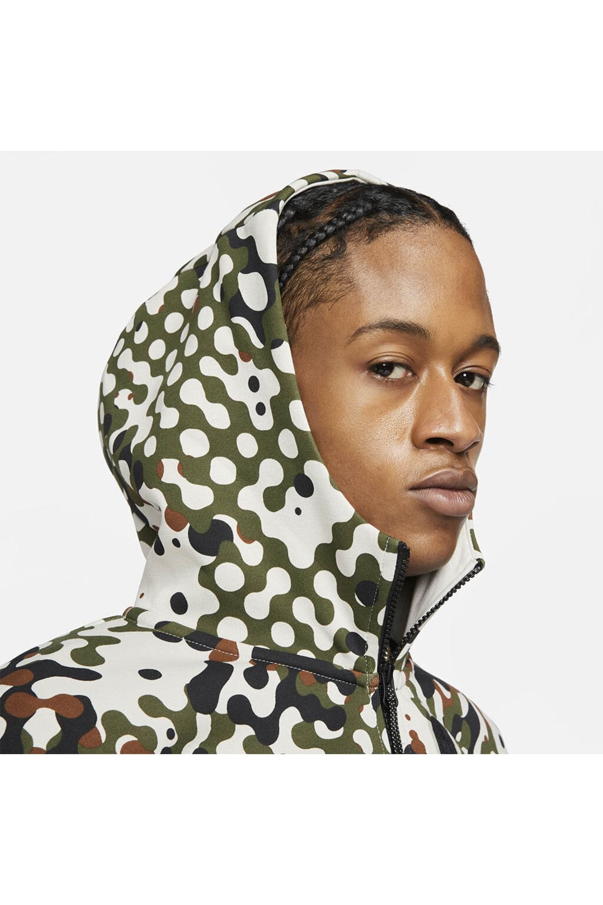 Nike tech fleece camo jacket outlet