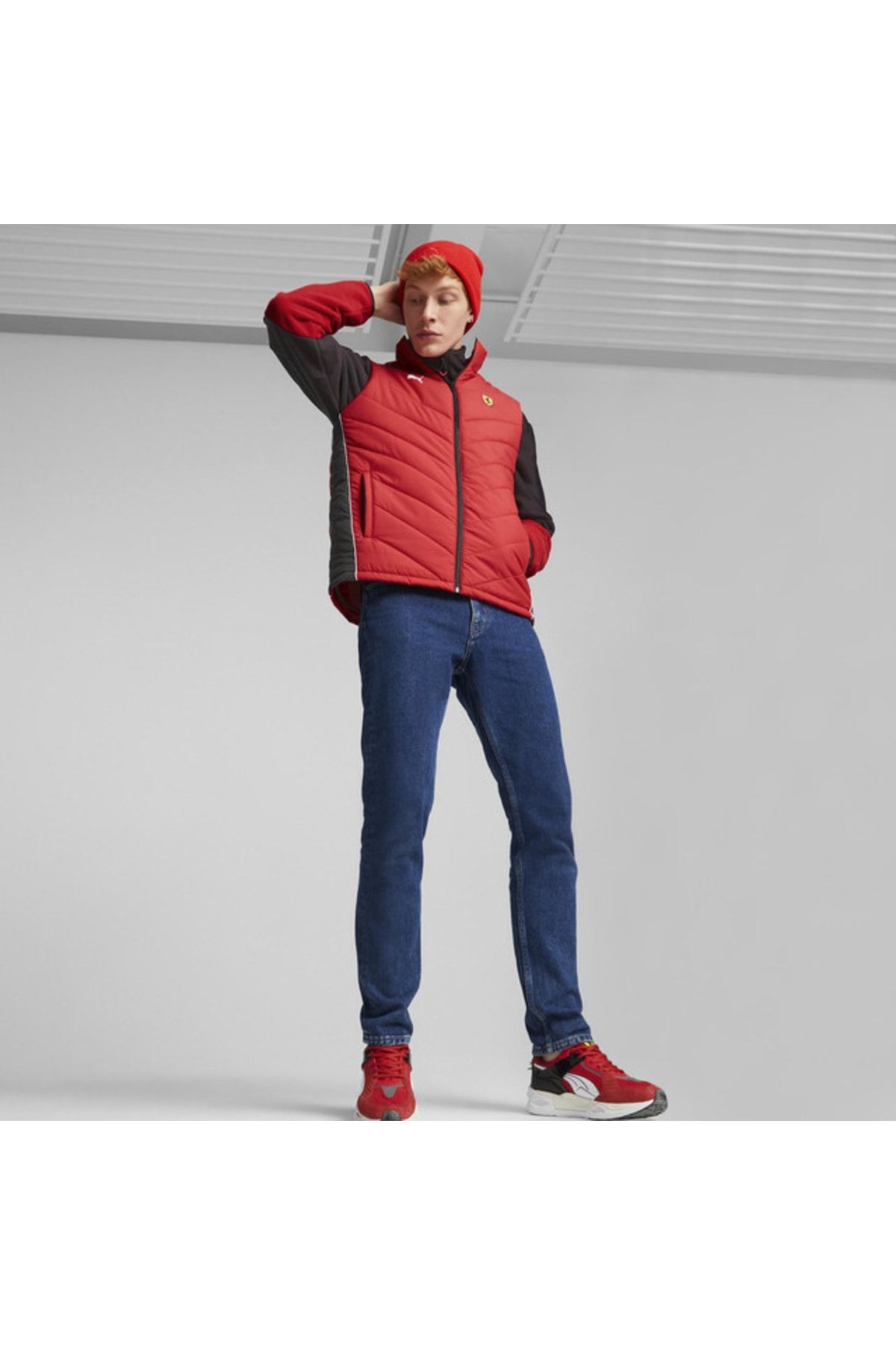Puma Ferrari Race Padded Vest K rm z Erkek i me Yelek Fiyat