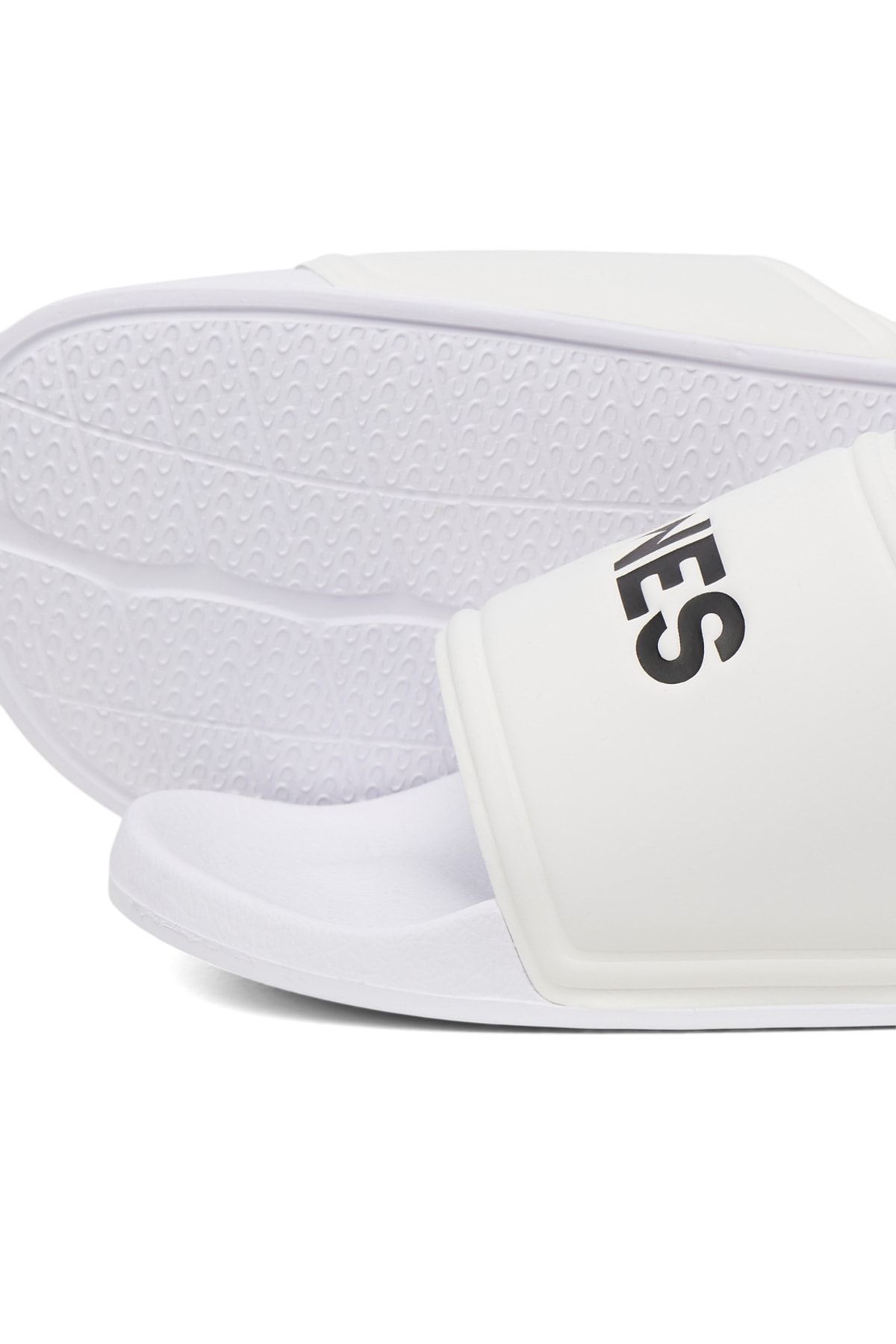 دمپایی سفید مردانه Jack Jones لری لوگوی چاپی Jack & Jones