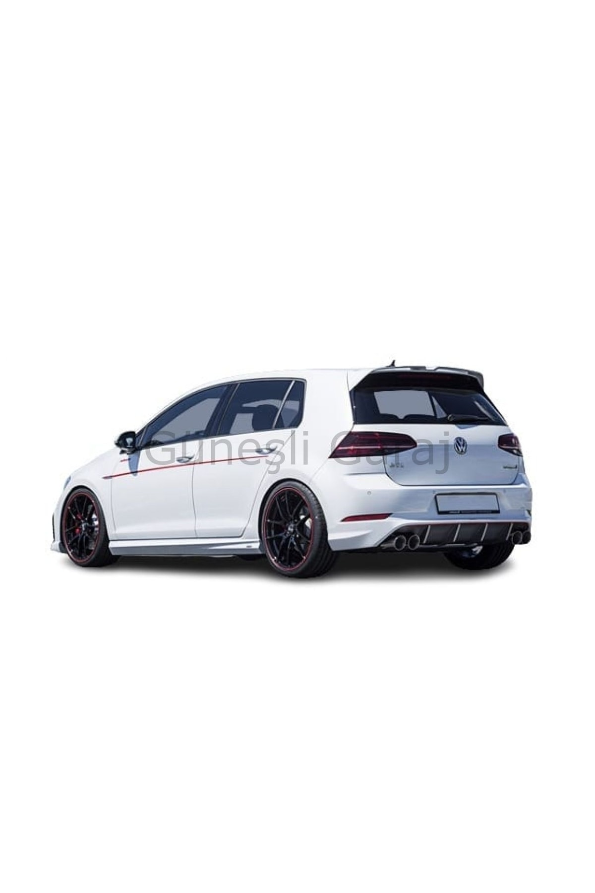 Volkswagen Golf 7 Oettinger Yan Marşpiyel (Çift) (Plastik)