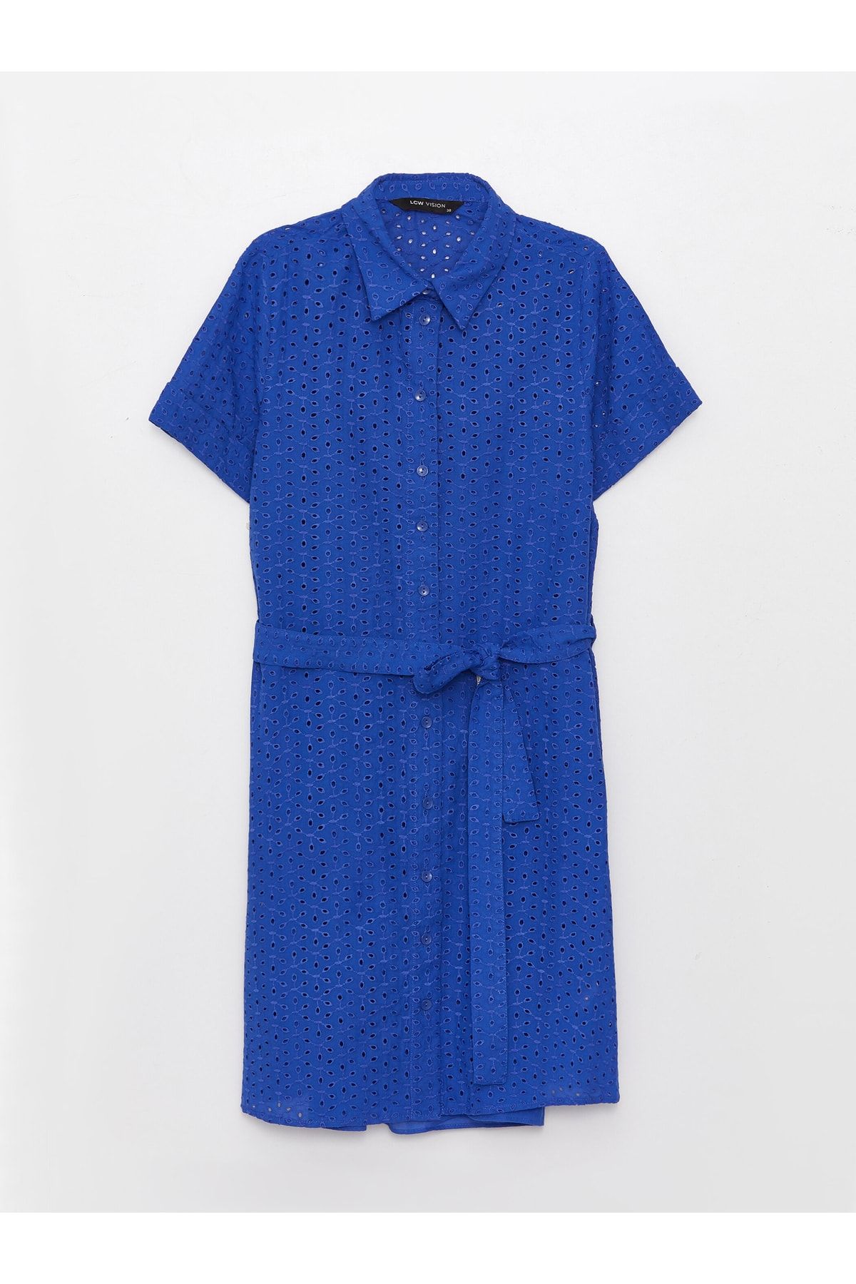 LC Waikiki Kleid Blau A-Linie
