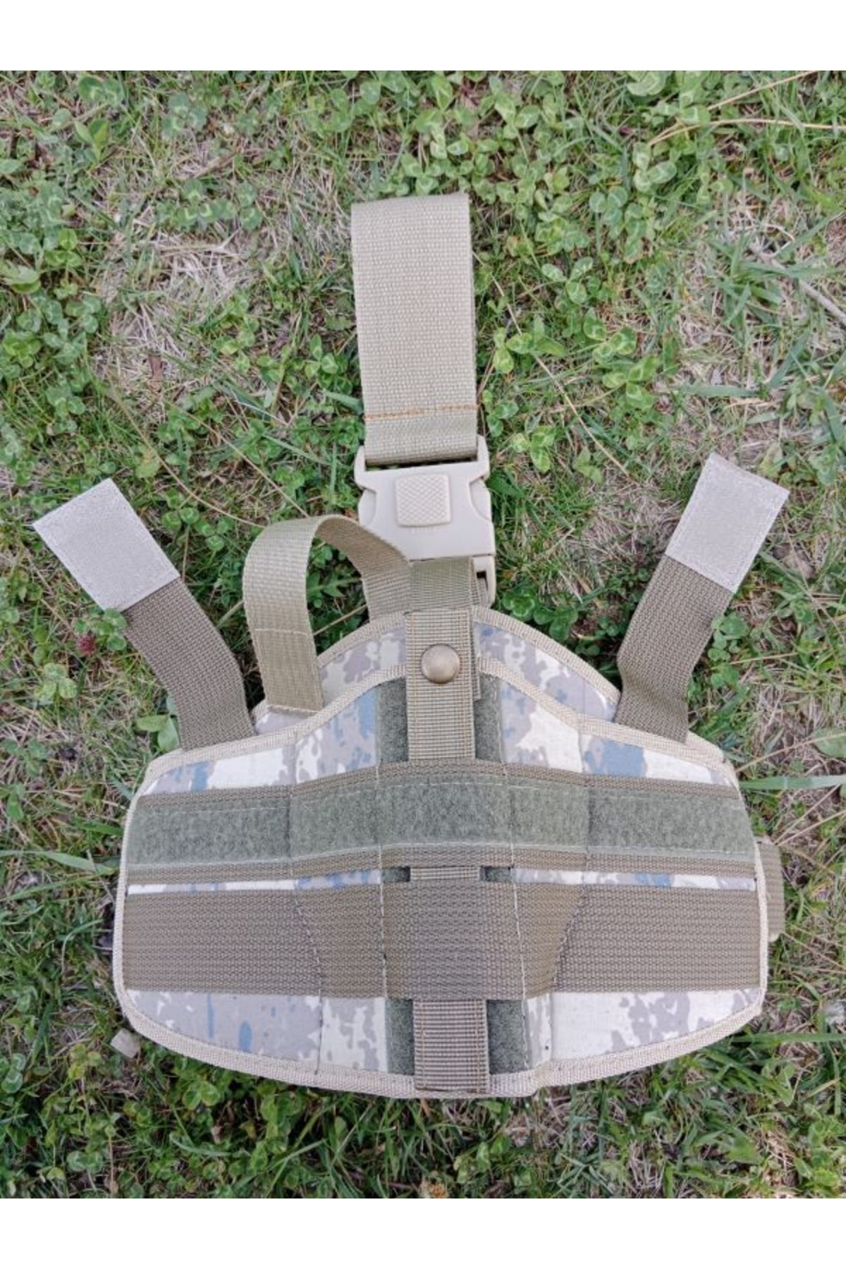 Air Force New Camouflage Color Elasticated Clip Gun Leg Case