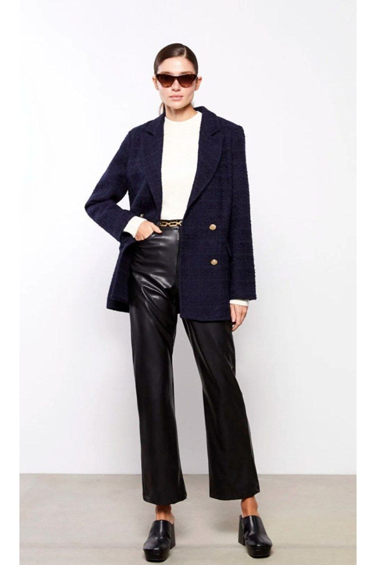 Dark navy clearance blazer womens
