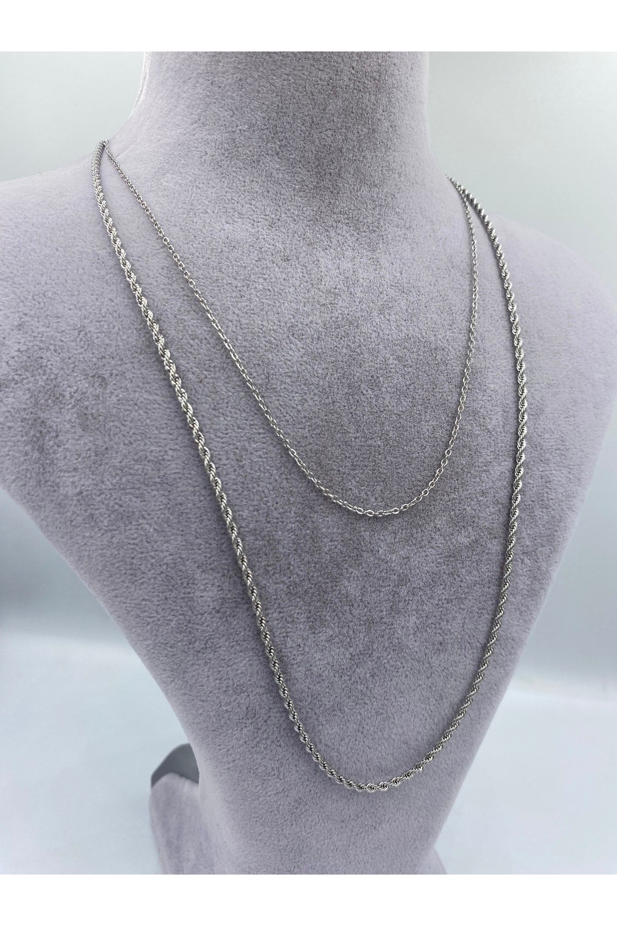 Stainless steel best sale jewelry set