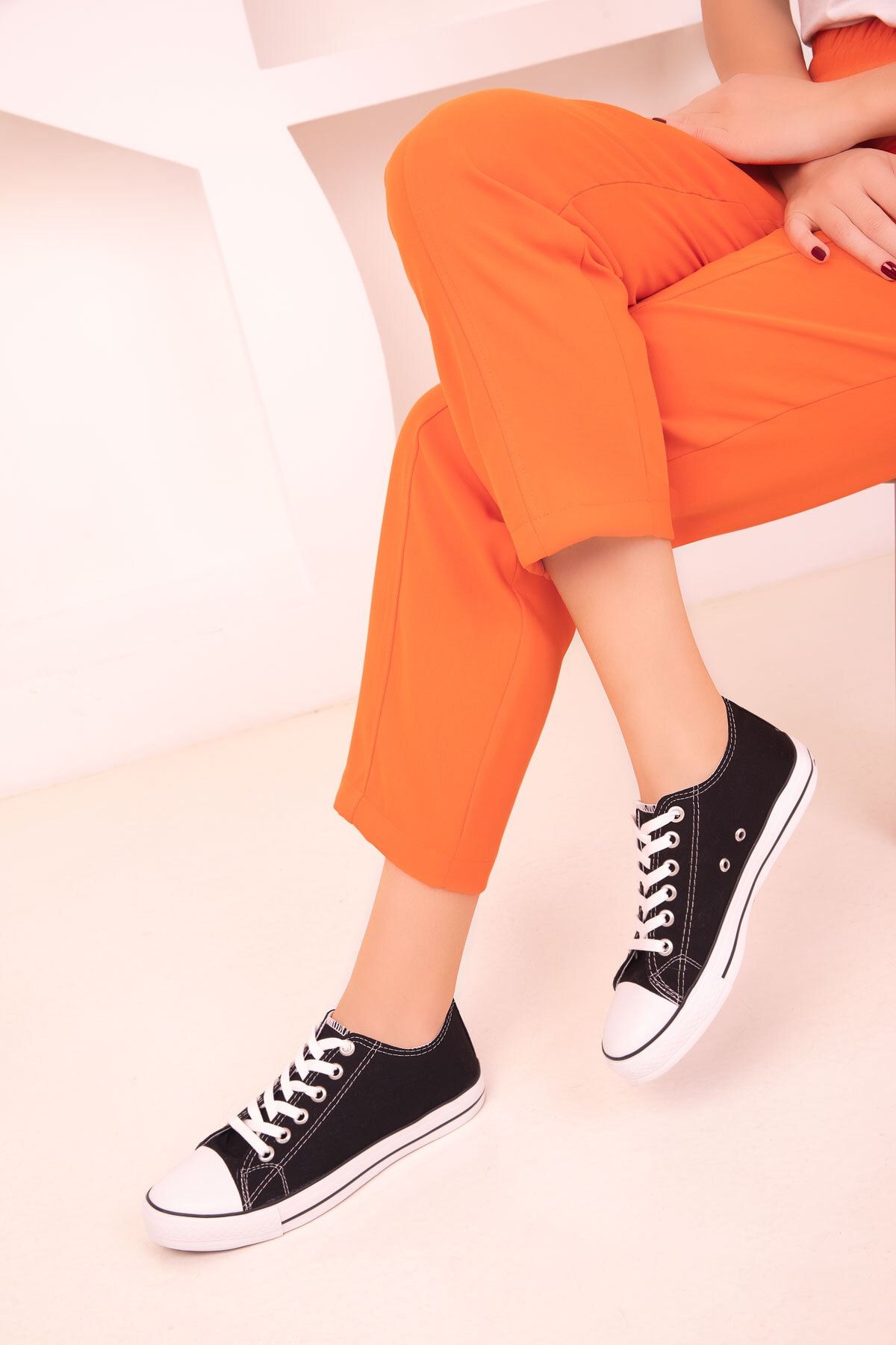 sneaker unisexe noir 18078