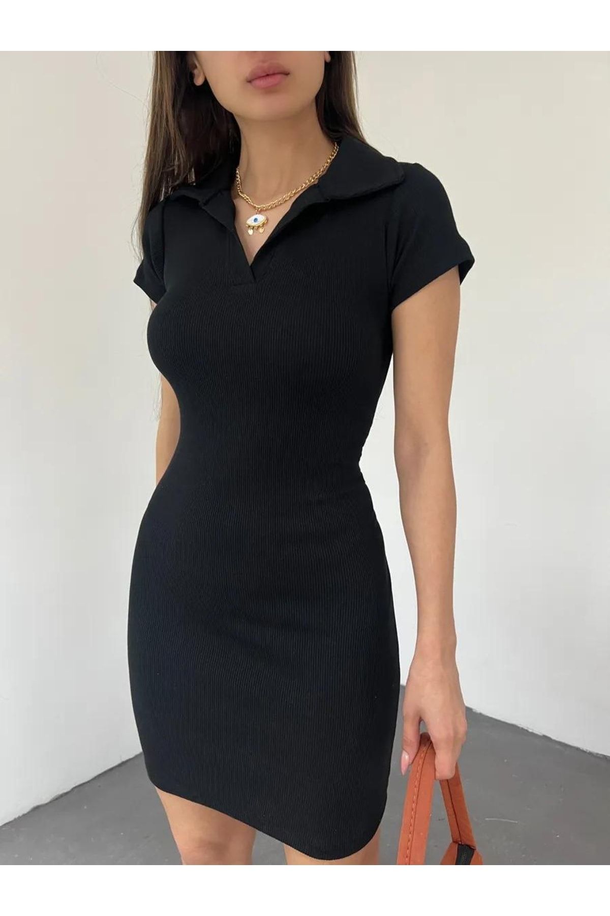 American apparel polo dress top