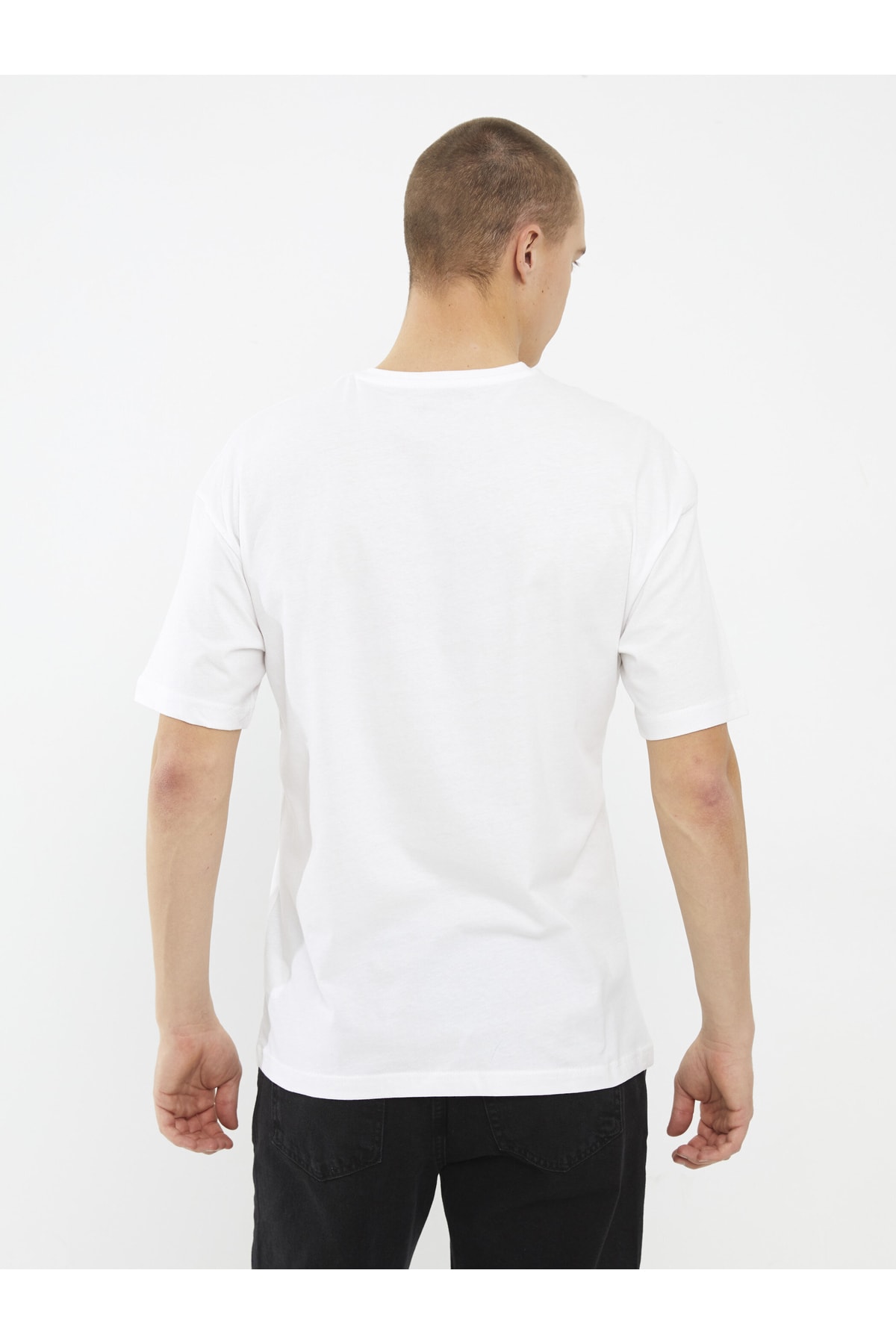 تیشرت مردانه سفید ال سی وایکیکی | S2GC05Z8KE8 اورجینال - تصویر 5