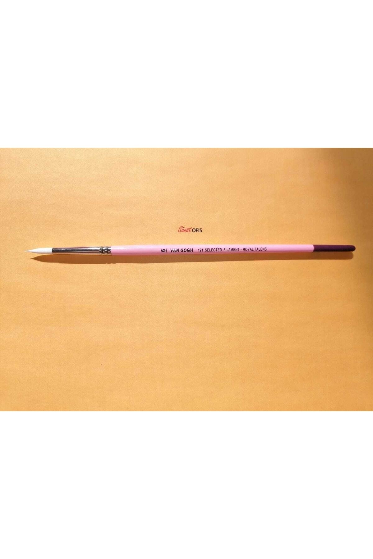 sanatofis Van Gogh 191 Pink Serisi Sulu Boya Fırçası No:6