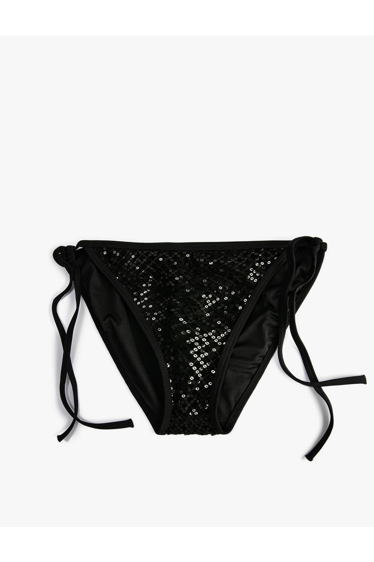 Koton Bikini-Hose Schwarz Unifarben