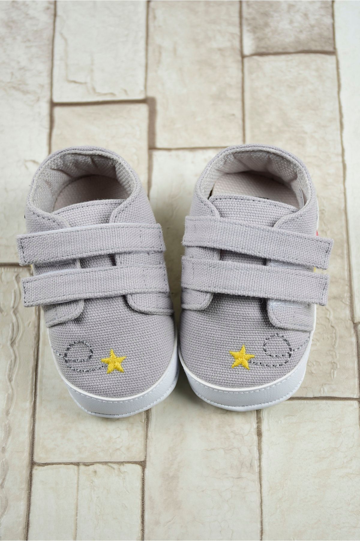 Grey baby shoes best sale