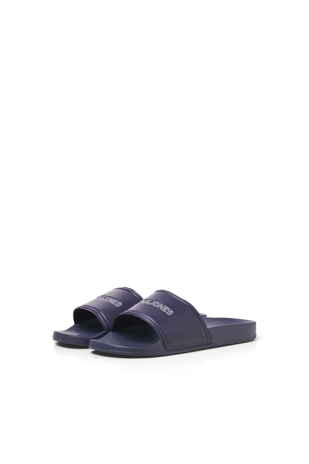 دمپایی آبی مردانه Jack Jones جک جونز پری استخر نیروی دریایی 04 Jack & Jones