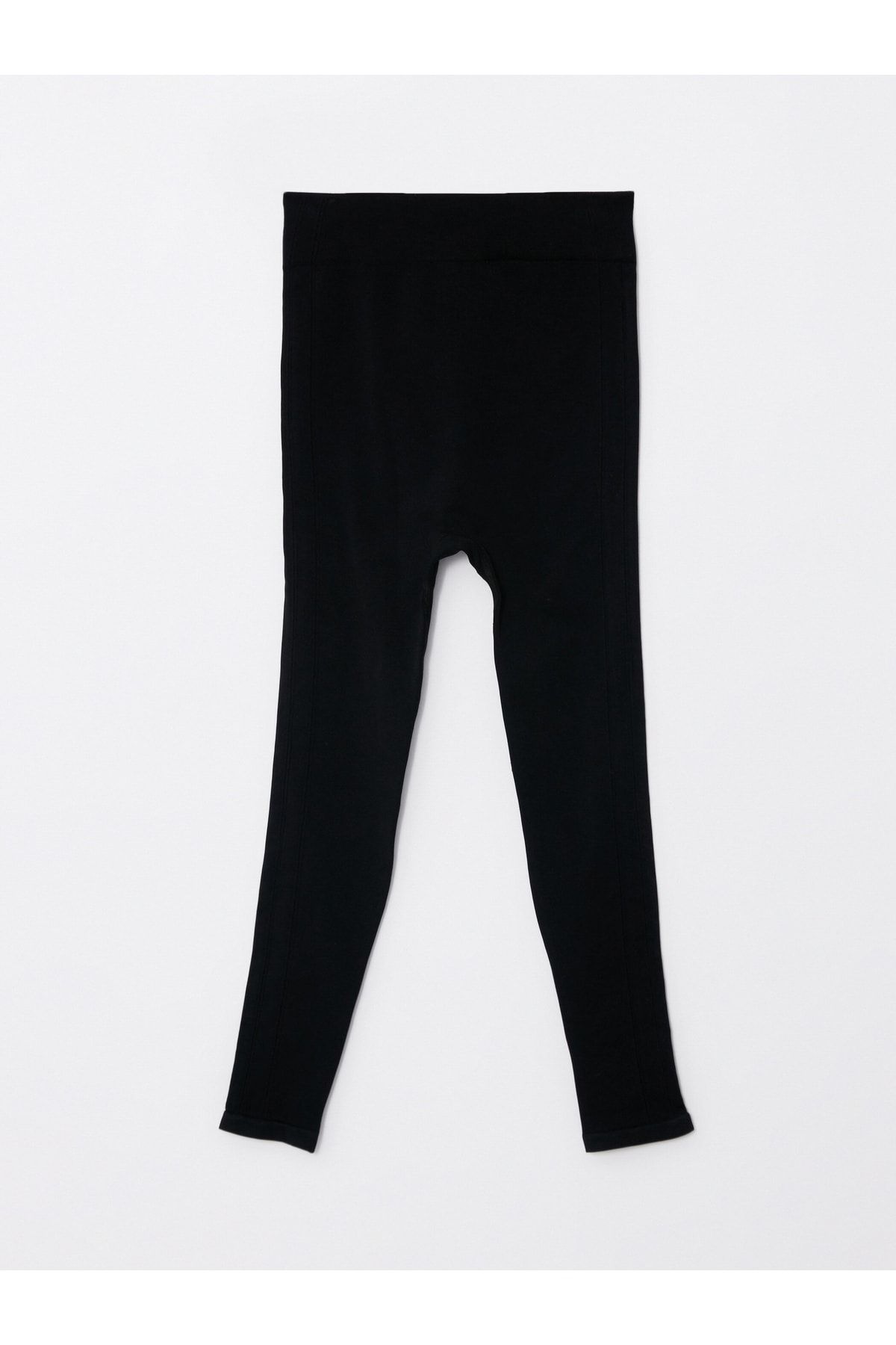 LC Waikiki-Plain Maternity Leggings with Elastic Waist 7