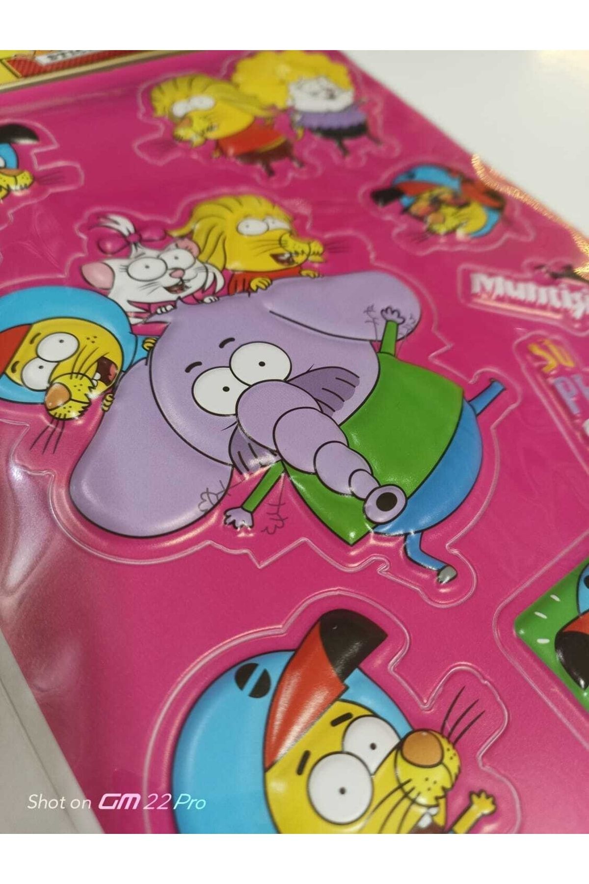 Cem-2Pcs A4 Size Embossed Stickers 2