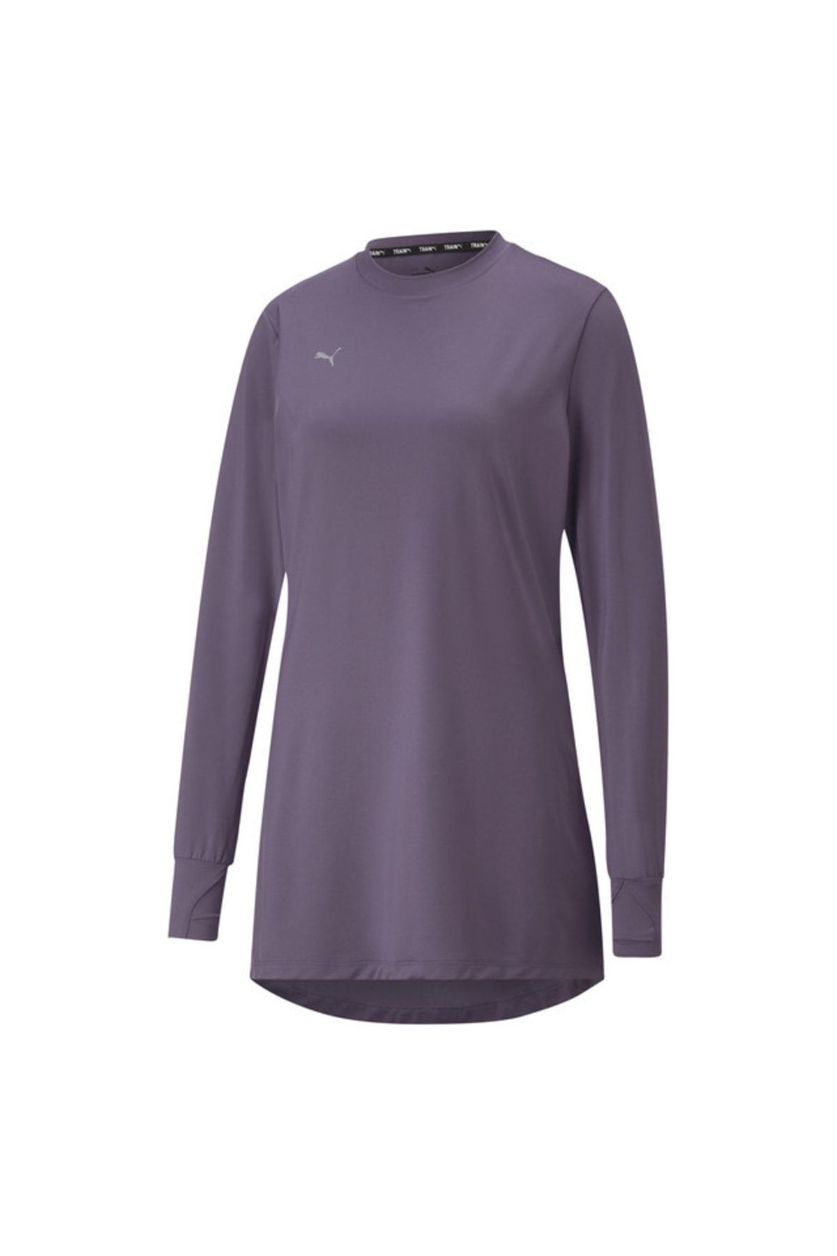 Performance Purple Trendyol Running Modest Long Women\'s T- Sleeve Activewear And Puma - shirt