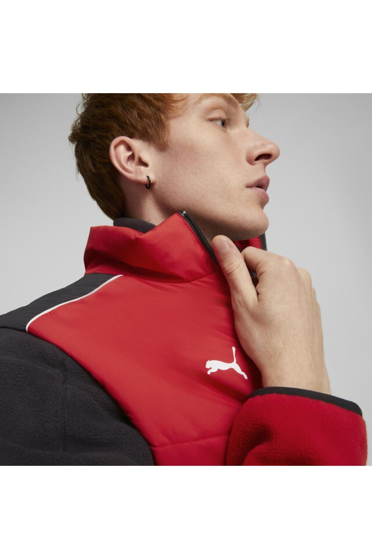 Puma Sweatshirt Orange Regular fit Trendyol