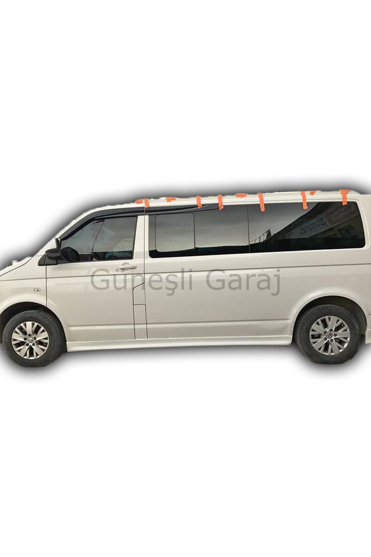 Volkswagen Transporter Uzun Şase Marşpiyel (Çift) (Plastik)