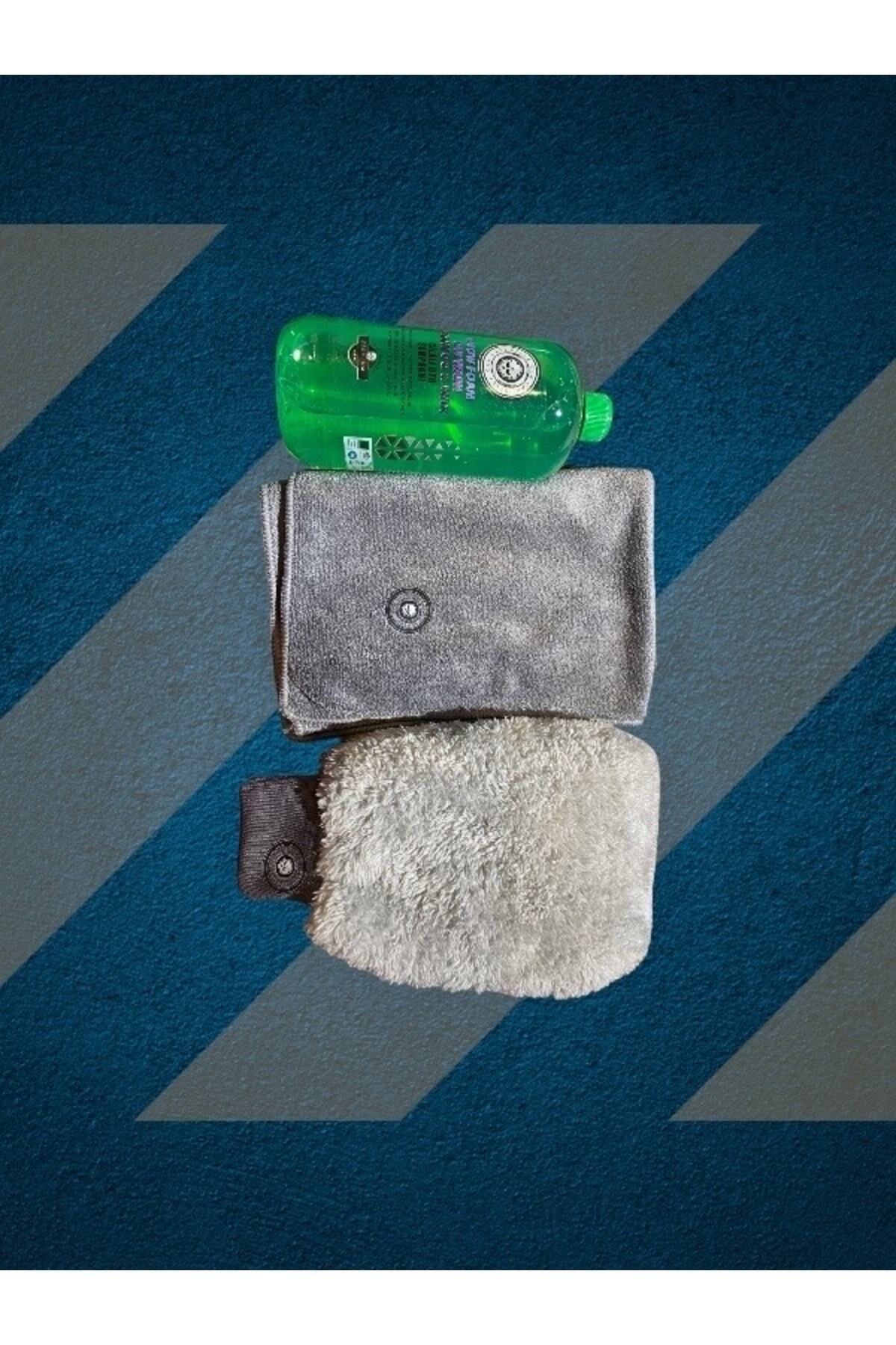 BELLA CAR CARE 3’lü Efsane Araç Araba Oto Yıkama Ve Bakım Seti Temizlik