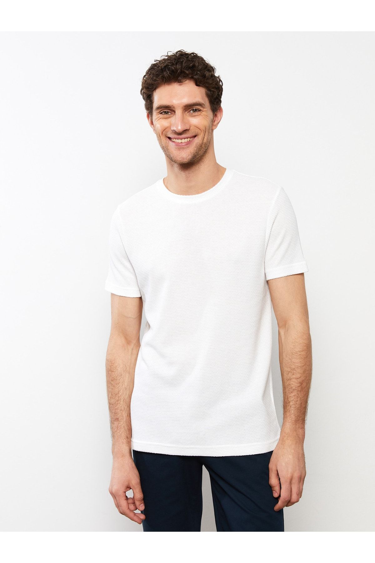 LC Waikiki T-Shirt Ecru Regular Fit