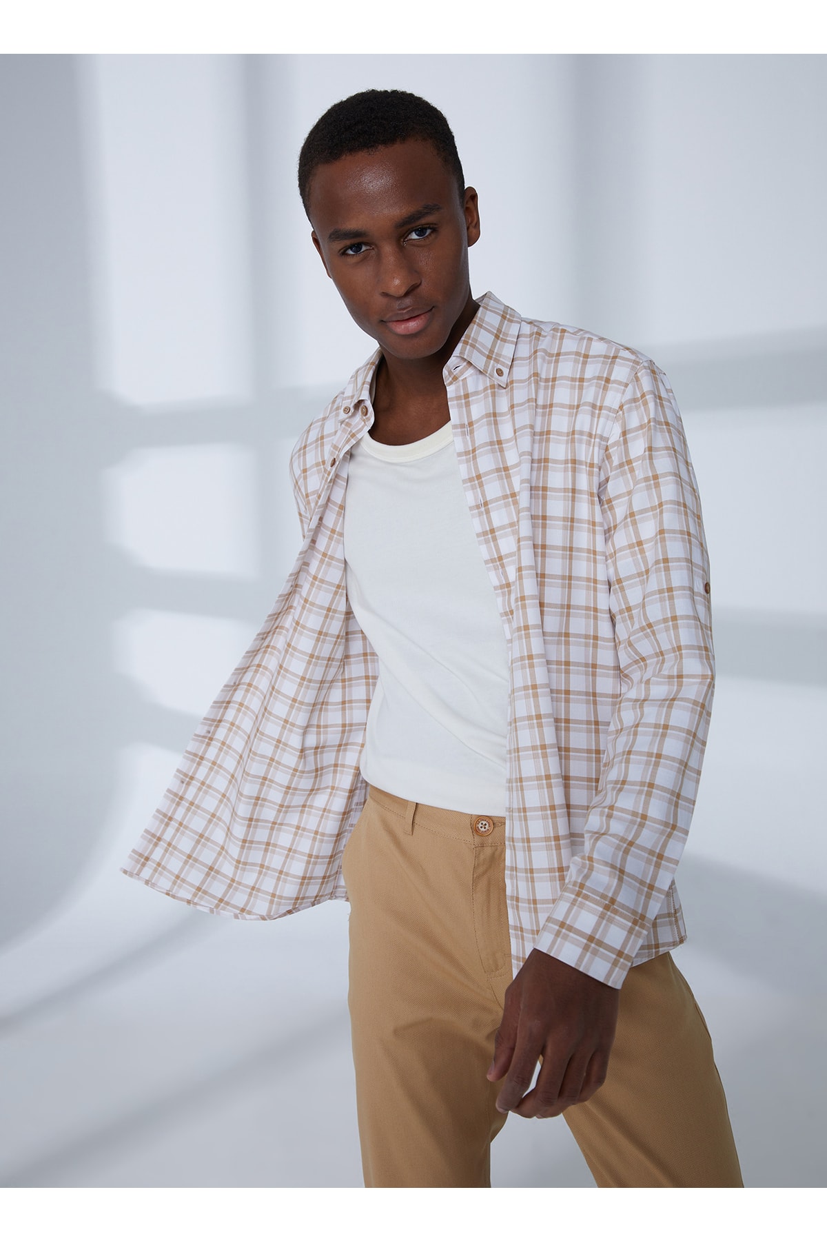 یو اس پولو پیراهن، سایز XS، موی شتری