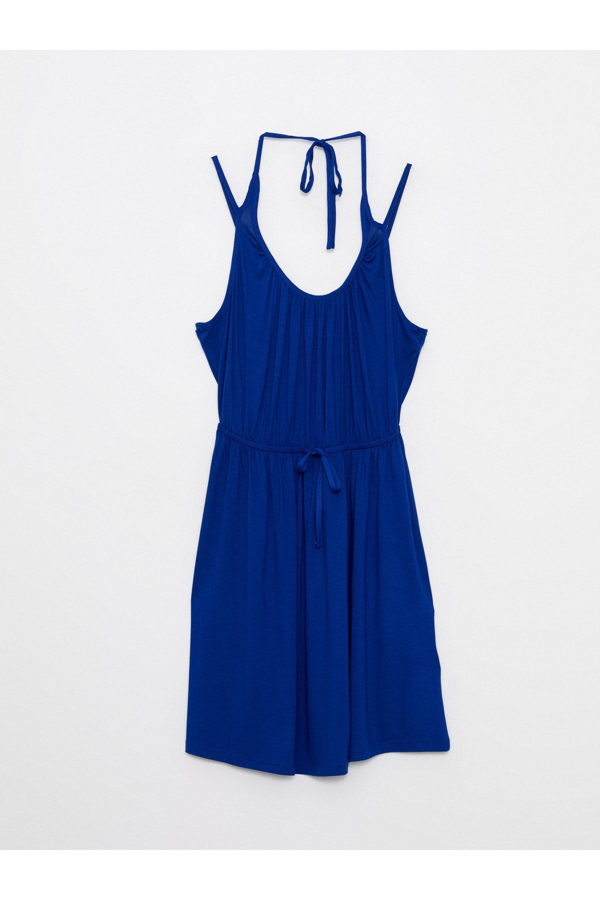LC Waikiki-LCW Damen Strandkleid - U-Kragen, gerade Träger 6