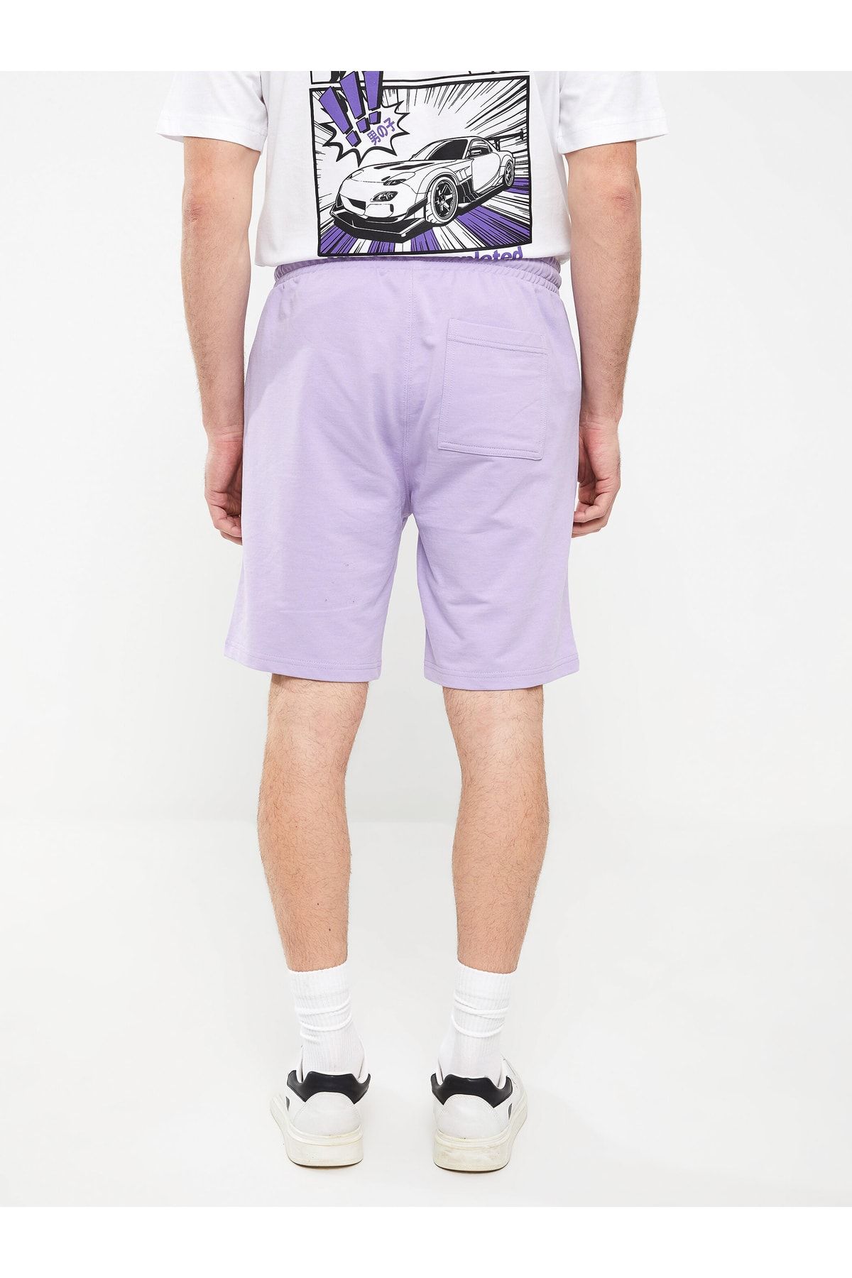 LC Waikiki-Ανδρικό σορτς - Standard Fit και ελαστική μέση 5