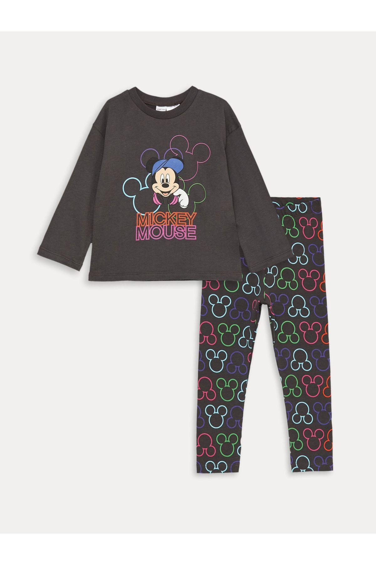 LC Waikiki Zweiteiler Grau Relaxed Fit
