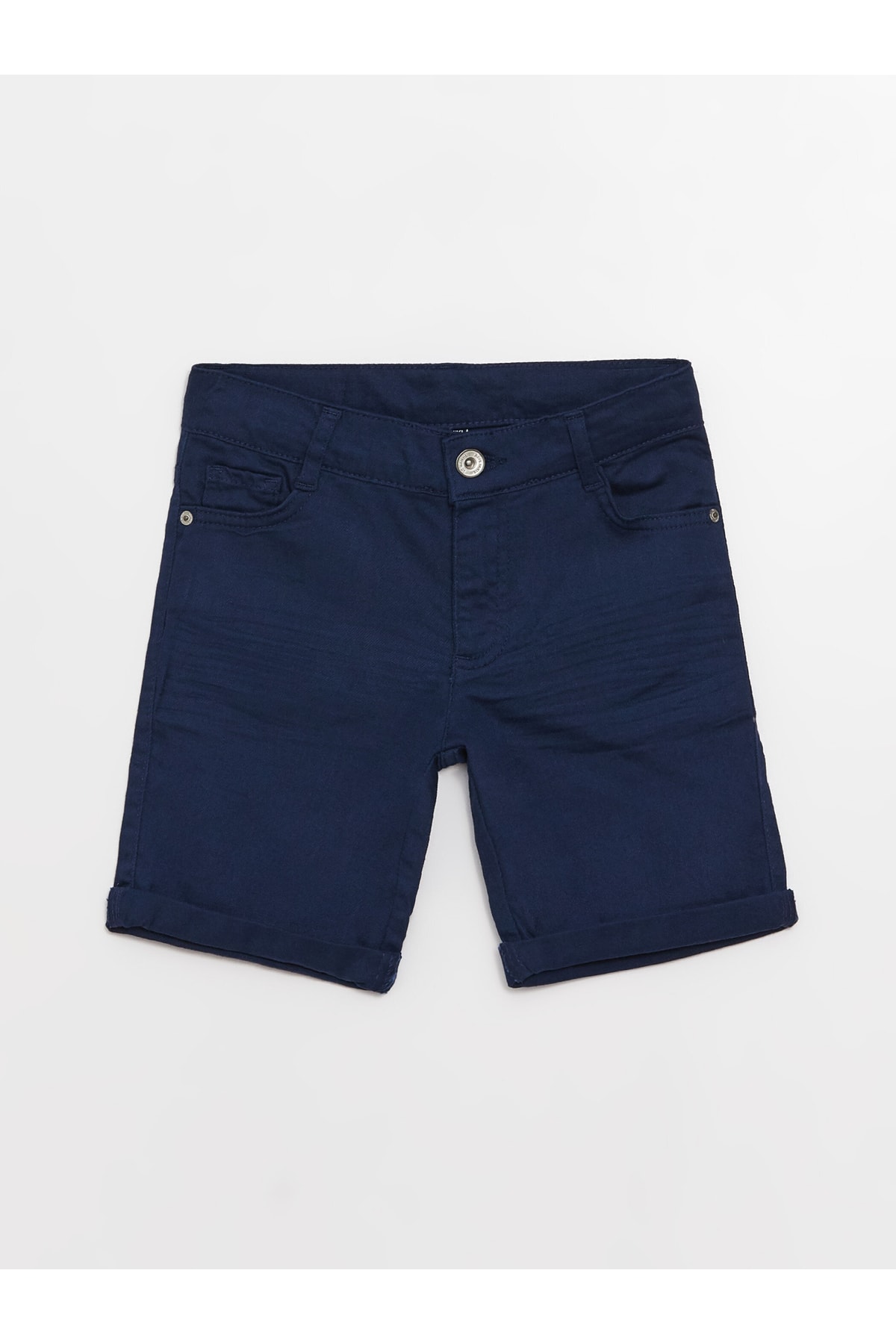 شورت و شلوارک پسرانه آبی سرمه ای ال سی وایکیکیLC Waikiki | S3AP51Z4 - R4L اورجینال - تصویر 3