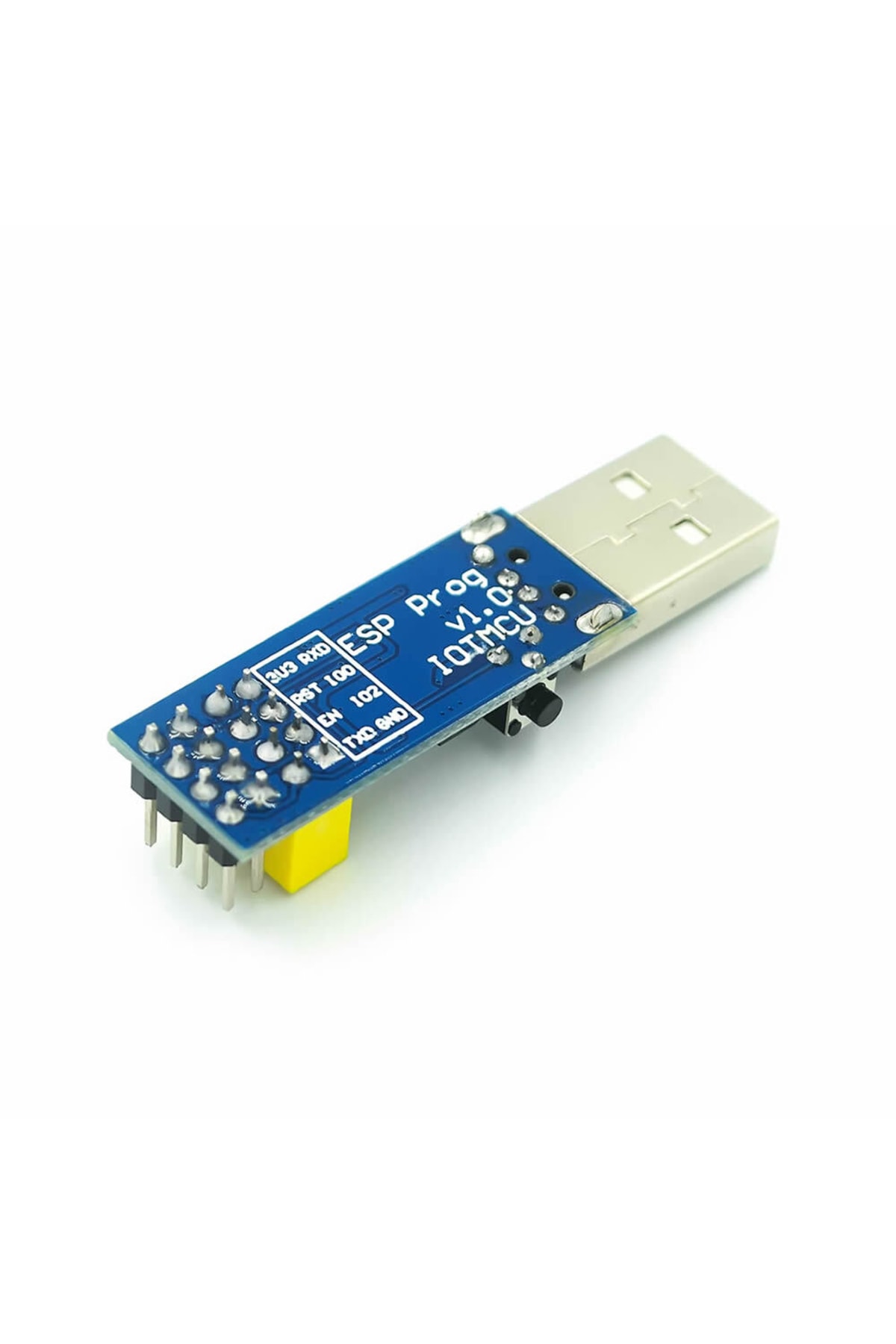 Esp-01 Ch340 Usb Bağlantı Adaptörü Uyumlu Reset Butonlu Esp01 Esp8266 Esp-01s Wifi Modül Ayar 8