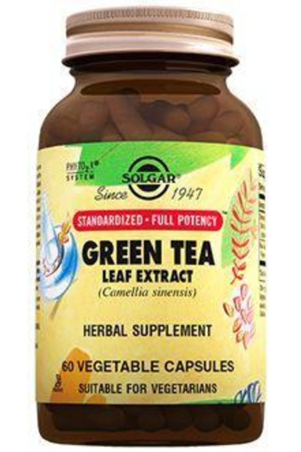 Solgar Green Tea Leaf Extract 60 Kapsül Fiyatı, Yorumları Trendyol