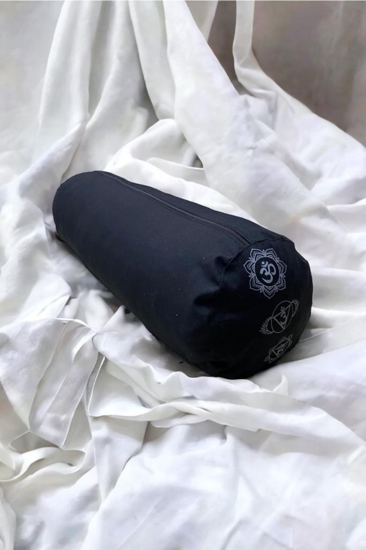 مت یوگا مشکی کوسن مدیتیشن و Bolster سریال ویژه فصل جدید طرح دار REMEGE