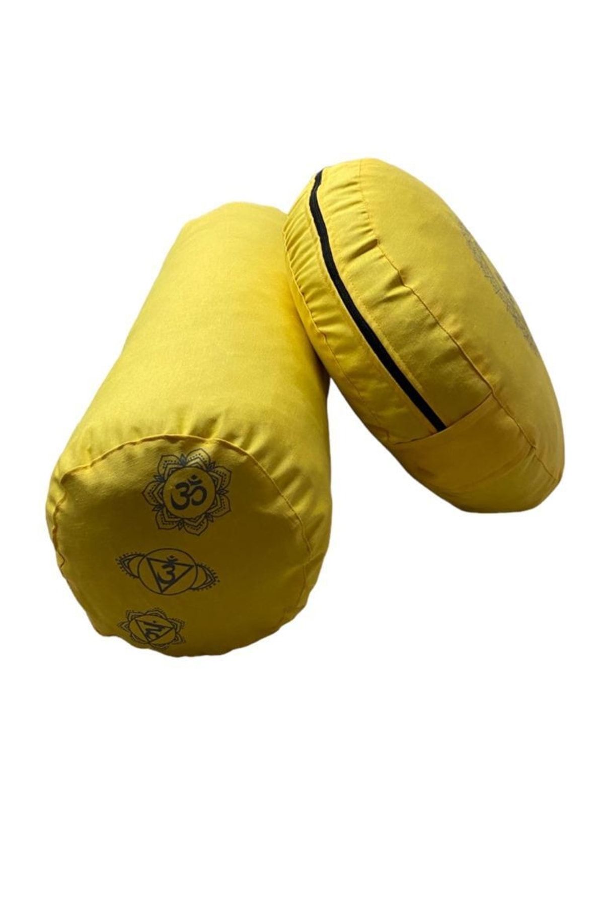 مت یوگا زرد کوسن مدیتیشن و Bolster سریال ویژه فصل جدید طرح دار REMEGE