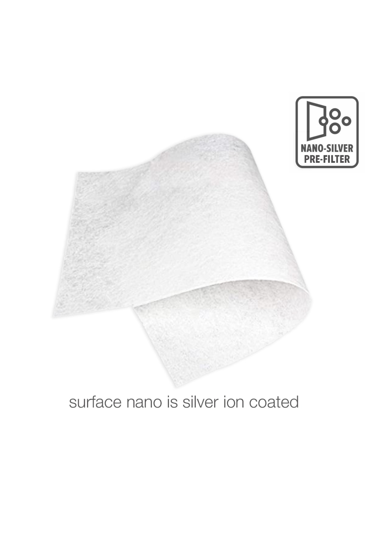 FAF FİLTRE 10 Adet Bosch Air 4000 Uyumlu Gümüş Iyonlu Elektrostatik Toz Tutucu Ön Filtre