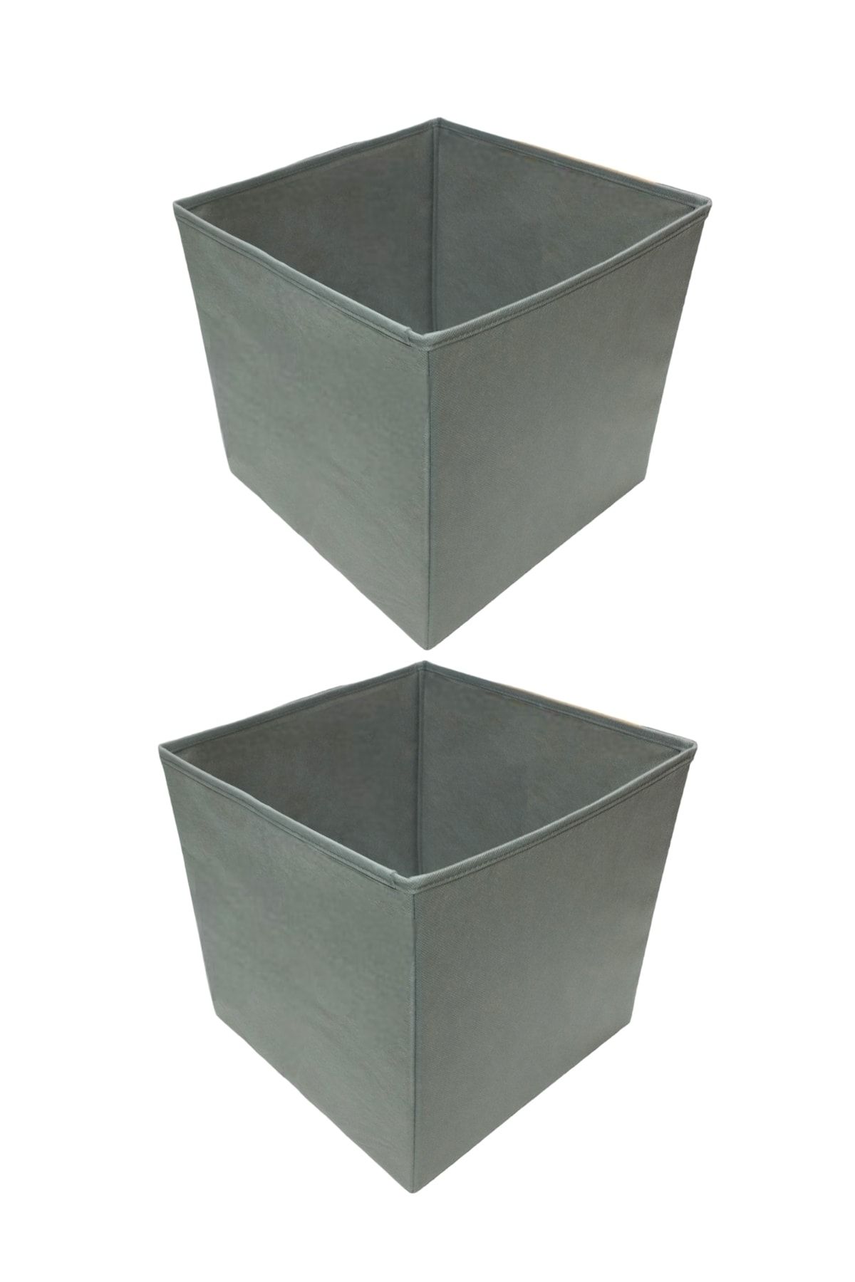 Balkan Room 2 Pieces Gray Multi Purpose Closet Organizer Box