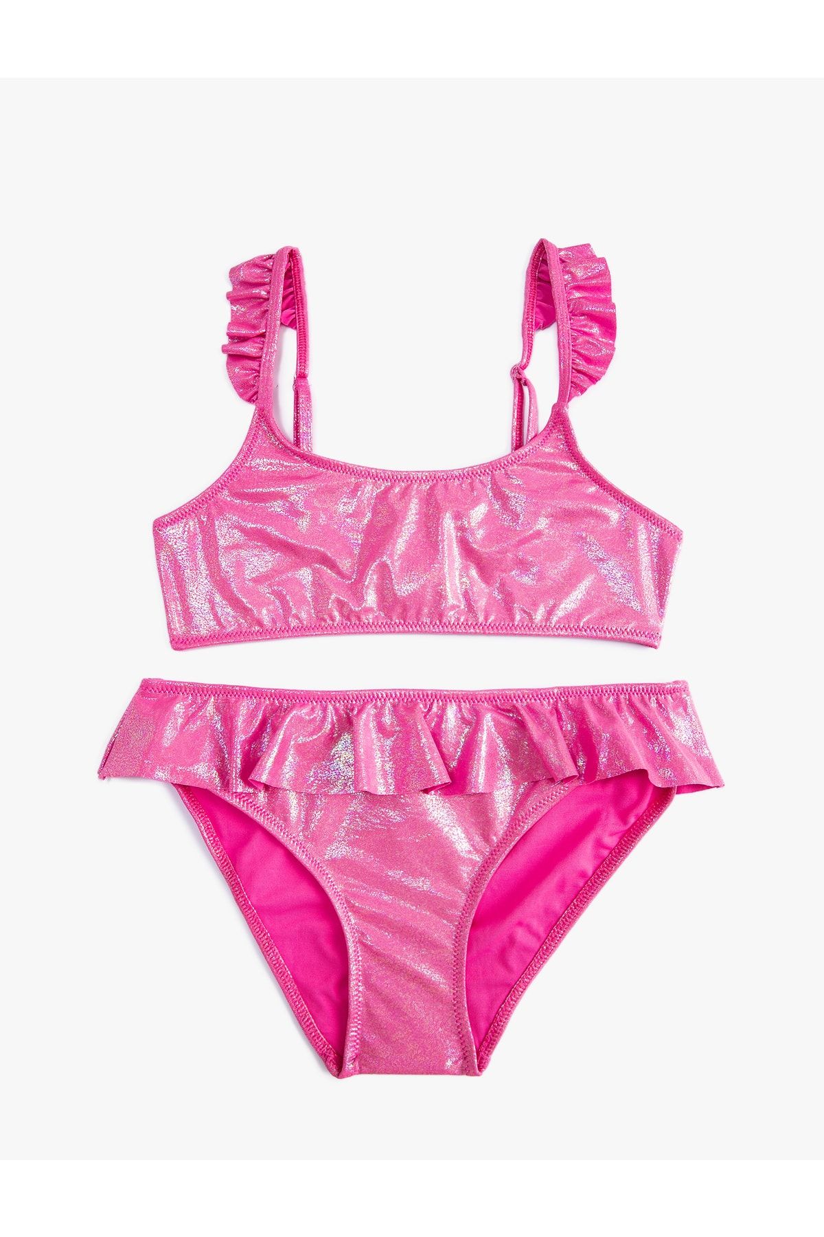 Koton Bikini-Set Rosa Unifarben
