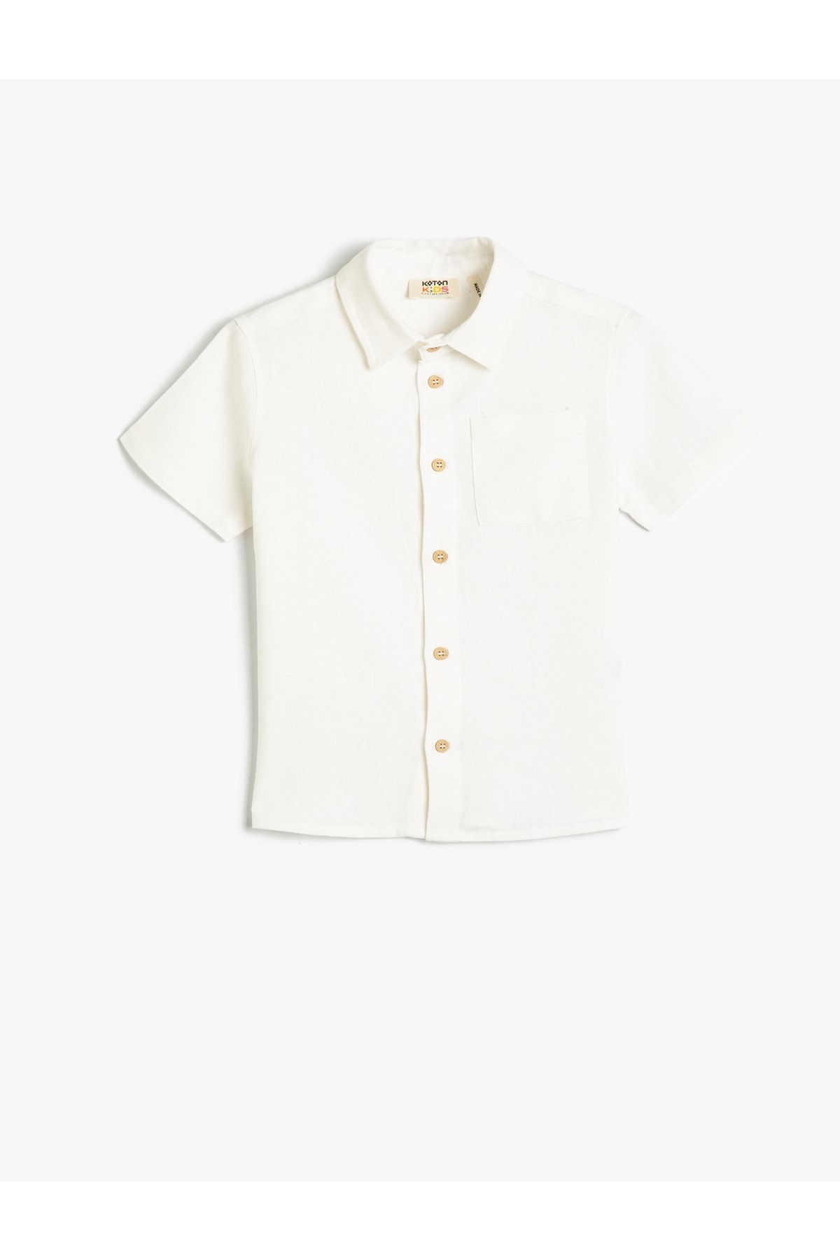 Koton Hemd Weiß Regular Fit