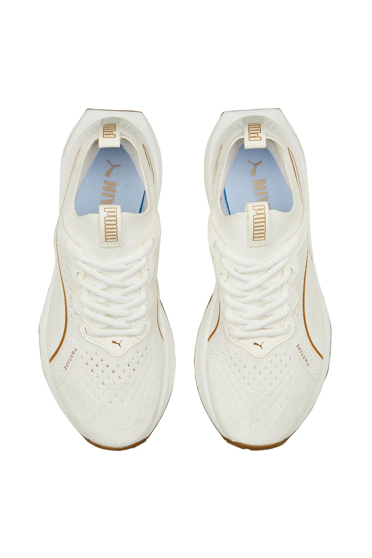 White and gold 2024 puma fierce strap